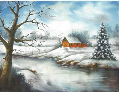Winter Silence E-Pattern By Annette Dozier Free Shipping Outlet