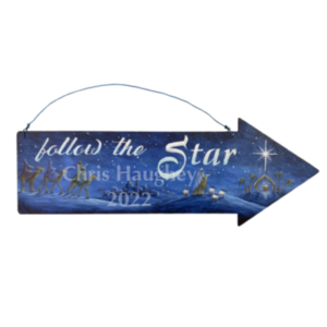 Follow the Star Arrow Pattern by Chris Haughey Discount From China