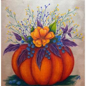 Fall Pumpkin E-Pattern By Debbie Cushing Sale Footlocker Pictures