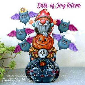Bats of Joy E-Pattern By Martina Elena Vivoda In China