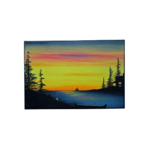 Blazing Sky/Evening Sky E-Pattern Footlocker For Sale