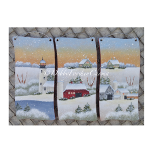 Wintery Landscapes E-Pattern By Debby Forshey-Choma Fashion Style For Sale