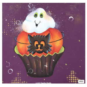Halloween Cupcake E-Pattern By Sandra Malone Clearance Pictures