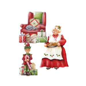 Cookies for Santa Pattern by Chris Haughey New Arrival
