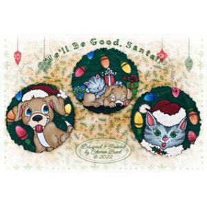 We'll Be Good Santa E-Pattern By Sharon Bond Free Shipping Clearance
