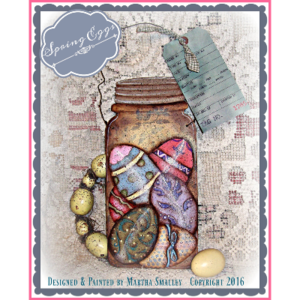 Spring Eggs E-Pattern by Martha Smalley Clearance Fast Delivery