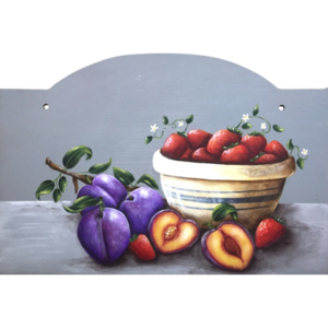 Strawberries and Plums by Lonna Lamb E-Pattern Discount With Mastercard