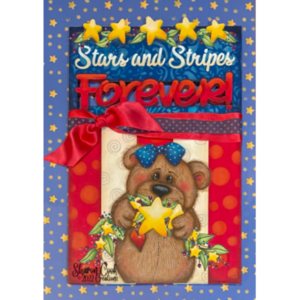 Stars and Stripes Forever Bear E-Pattern By Sharon Cook Outlet 100% Original