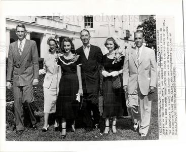 1949 Press Photo Tom Clark, White House Sale Manchester Great Sale