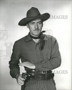 1950 Press Photo Frank Faylon the Eagle and the Hawk Explore