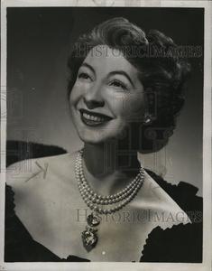 1950 Press Photo Vivacious Ilka Chase "Fashion Magic" Buy Cheap The Cheapest