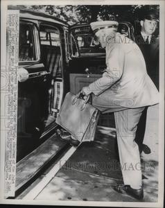 1951 Press Photo General Omar Bradley Leaving MacArthur Investigation Washington For Sale Cheap Online
