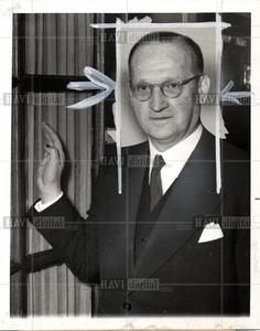 1951 Press Photo German general Clearance Manchester