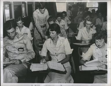 1951 Press Photo WAFs Air Force Base Free Shipping Recommend