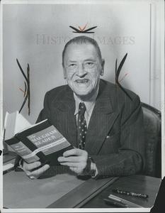 1952 Press Photo Author Somerset Maugham Clearance Hot Sale
