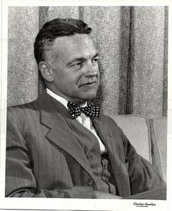 1952 Press Photo Hutchins United States president Excellent