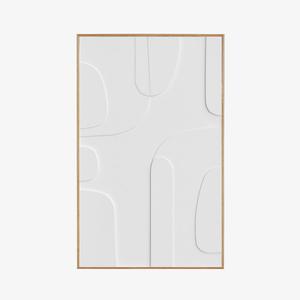 ANKRUM | תמונת תבליט במסגרת עץ אלון טבעי With Mastercard For Sale