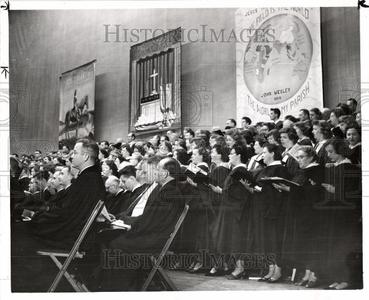 1952 Press Photo Methodist church mission service Amazon Cheap Online