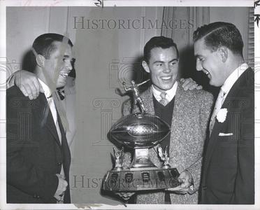 1952 Press Photo Michigan State Johnny Wilson Official Sale Online