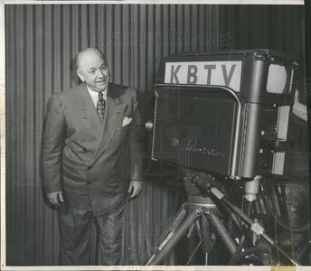 1953 Press Photo Denver Personality Joe Flood Cheap Wiki
