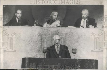 1953 Press Photo President Dwight D. Eisenhower Cheap Sale Big Discount