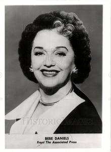 1954 Press Photo Bebe Daniels Get Authentic Cheap Pice