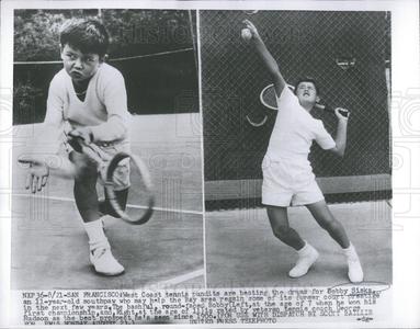 1954 Press Photo BOBBY SISKA TENNIS PLAYER Latest Collections For Sale