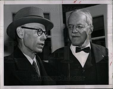 1954 Press Photo Allen Dulles, CIA Chief Genuine Cheap Pice