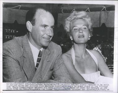 1954 Press Photo Bobo Rockerfeller and Charles Mapes Very Cheap Pice