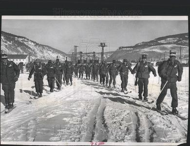 1954 Press Photo Colorado Camp Hale Clearance Good Selling