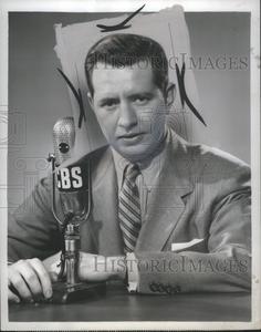 1954 Press Photo Douglas Edwards America First Anchor Order Online