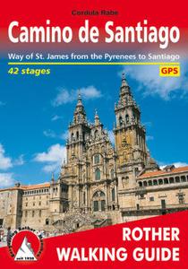 Hiking guide (in English) - Camino de Santiago | Rother Cheap Pice Outlet Sale