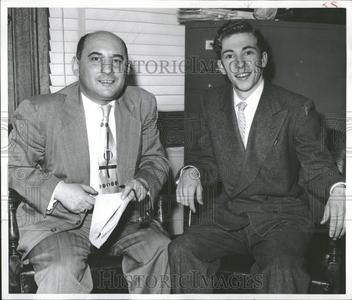 1954 Press Photo Johnny Ludlow, no broken bones Sale Wide Range Of