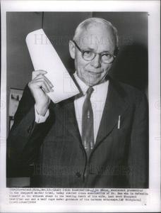 1954 Press Photo John Mahon Sheppard Murder Trial Clearance Free Shipping