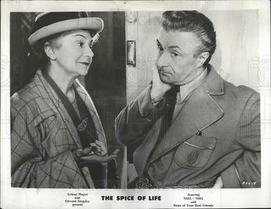 1954 Press Photo Noel-Noel and Jean Tisser,actors Clearance Shop