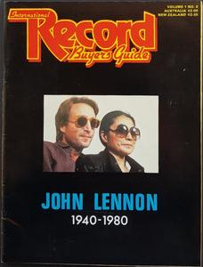 Beatles (John Lennon) - International Record Buyers Guide Professional