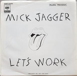 Rolling Stones (Mick Jagger) - Let's Work With Paypal Free Shipping
