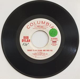 Bob Dylan - Tonight I'll Be Staying Here With You Top Quality For Sale