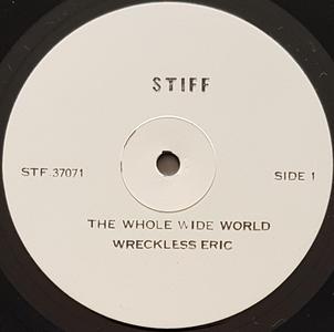 Wreckless Eric - The Whole Wide World Genuine For Sale