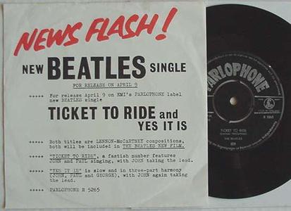 Beatles - Ticket To Ride Shop Offer Cheap Pice