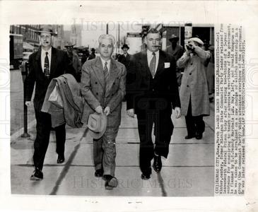 1955 Press Photo Carl Winter Michigan State Communist Outlet Footaction
