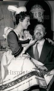 1955 Press Photo Actor Michael Simon, Charmante Soiree Cheap Perfect