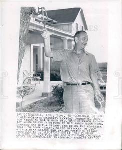 1955 Press Photo Lyndon B. Johnson President Free Shipping 100% Original