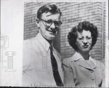 1955 Press Photo Mrs Adele Austin Rickett Walter Escape From Hong Kong Spies For Sale For Sale