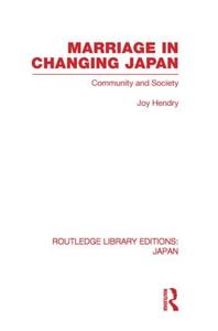 Marriage in Changing Japan - Paperback / softback Find Great Online