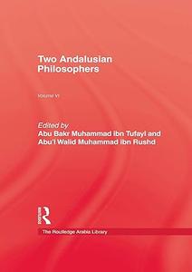 Two Andalusian Philosophers - Hardback Outlet Hot Sale