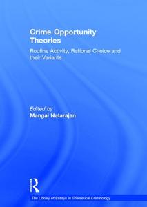 Crime Opportunity Theories - Hardback Outlet Brand New Unisex