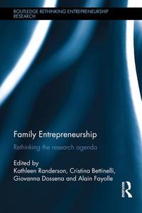 Family Entrepreneurship - Hardback Cheap Sale Big Sale