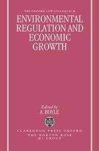 Environmental Regulation and Economic Growth Sale 100% Authentic