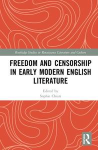 Freedom and Censorship in Early Modern English Literature - Hardback Discount 2025 Newest